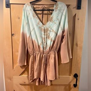Cover up romper